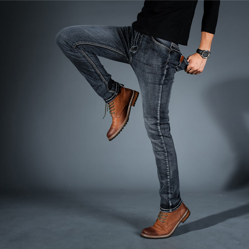 Owen™ | Wąskie Spodnie Dżinsowe Stretch