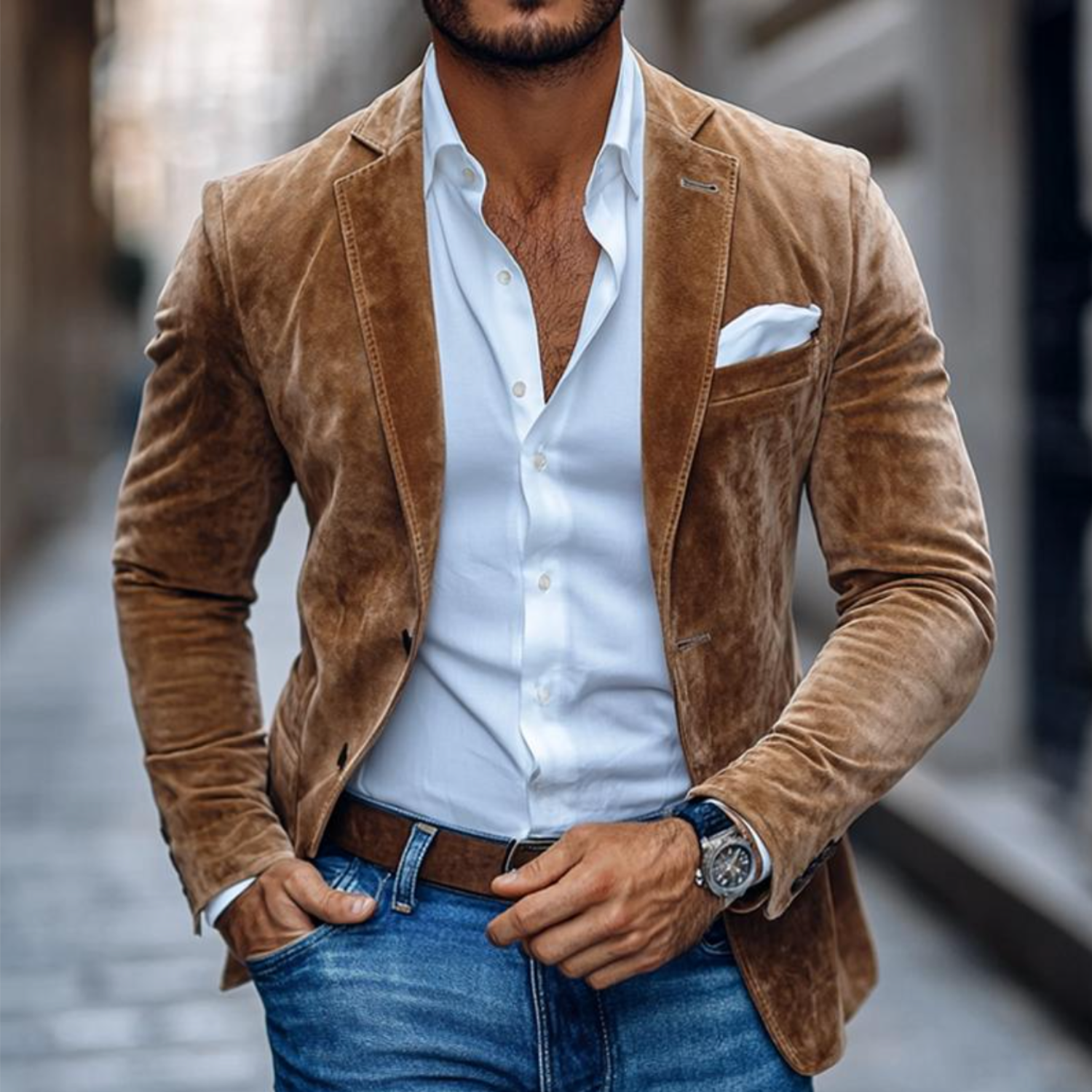 Berthold™ | Elegancki blazer męski